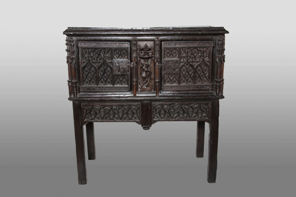 Gothic carved dressoir