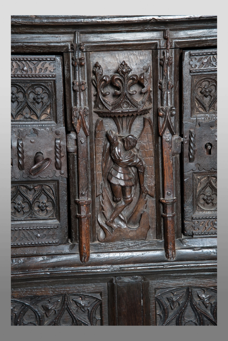 Gothic carved dressoir