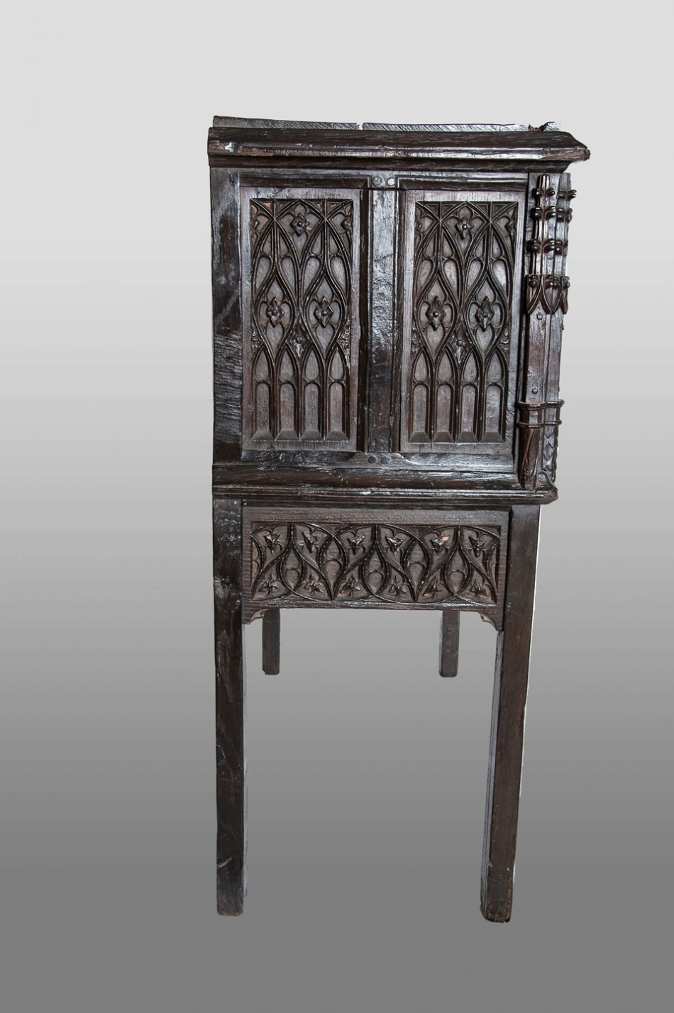 Gothic carved dressoir