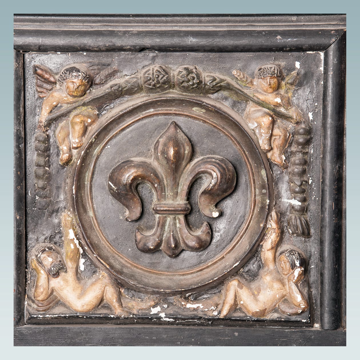 Tudor renaissance plaster frieze