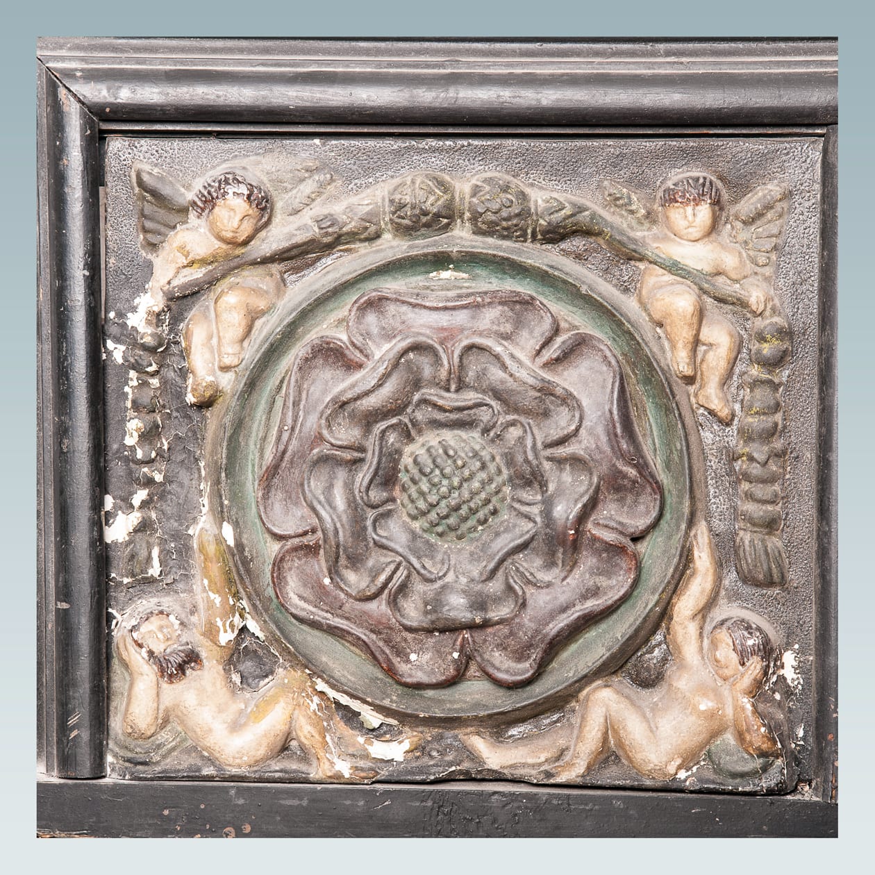 Tudor renaissance plaster frieze