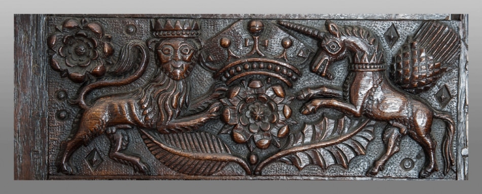 James I joined oak great chair