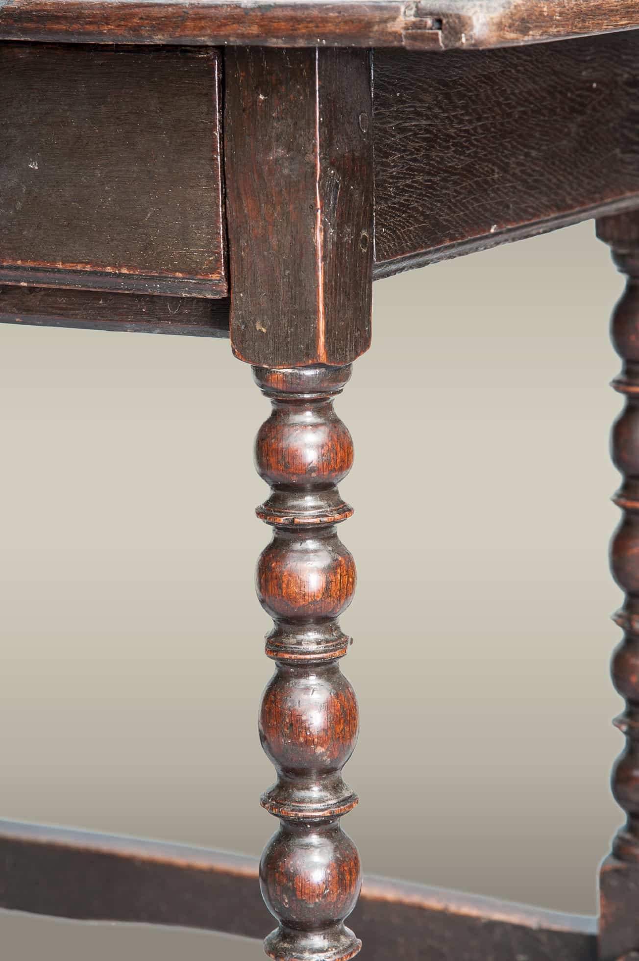 17th century oak table