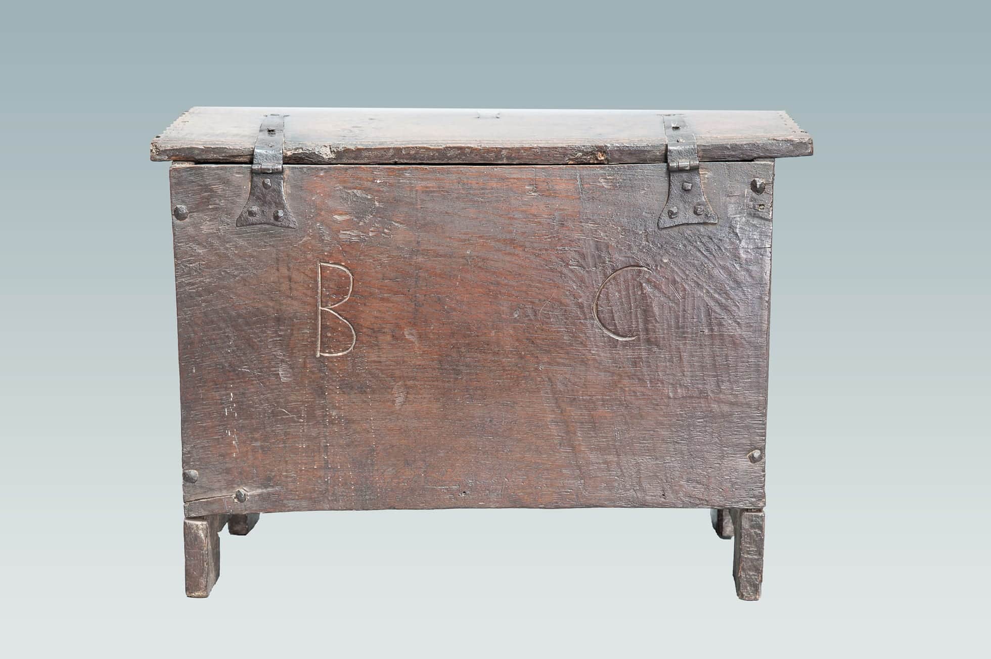 Charles I boarded chest