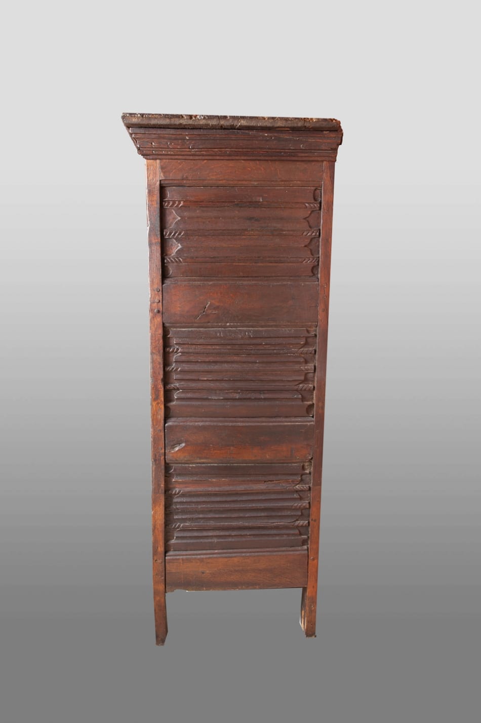 Henry VIII oak linenfold hutch