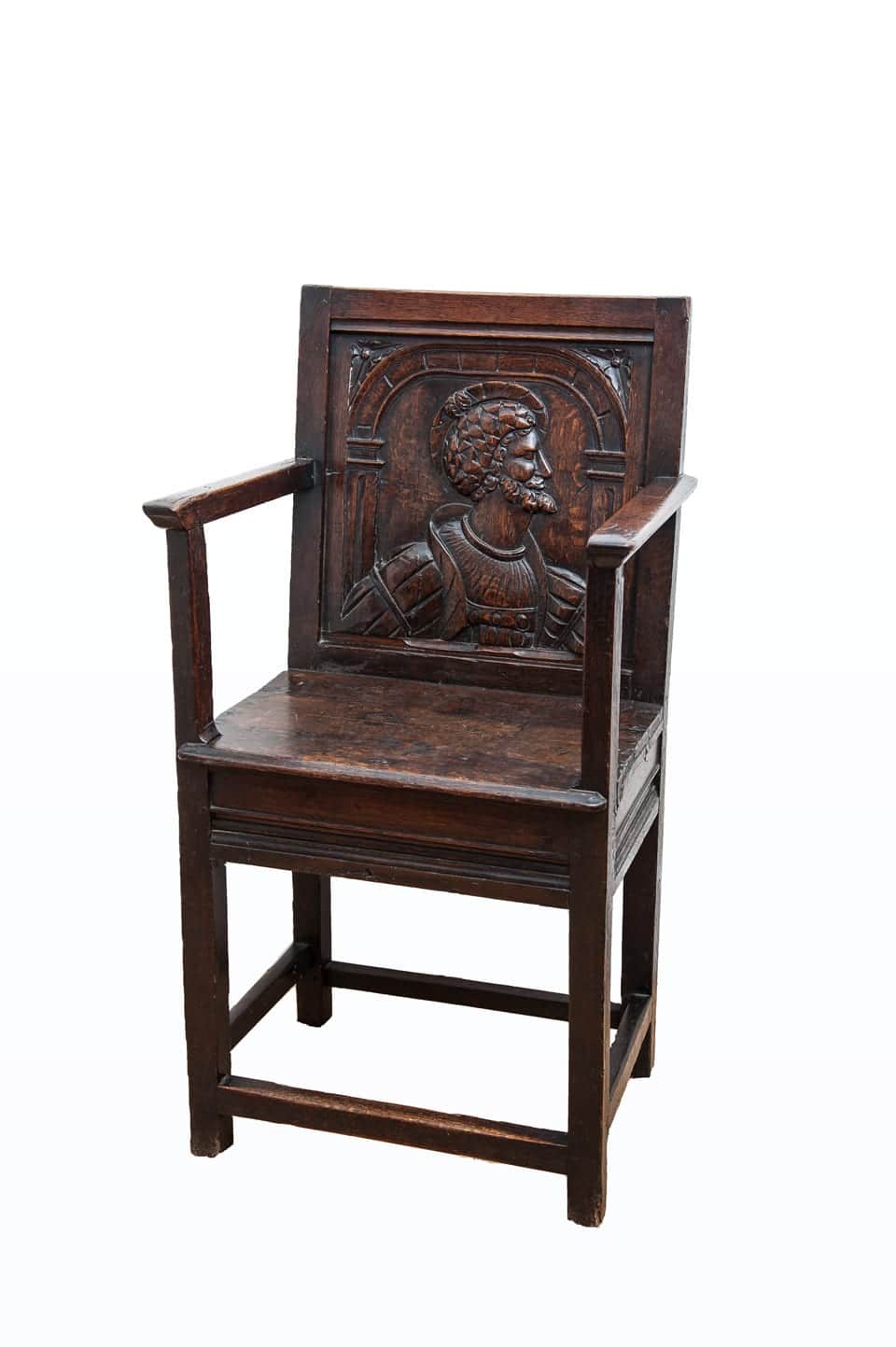 Henry VIII joined oak armchair