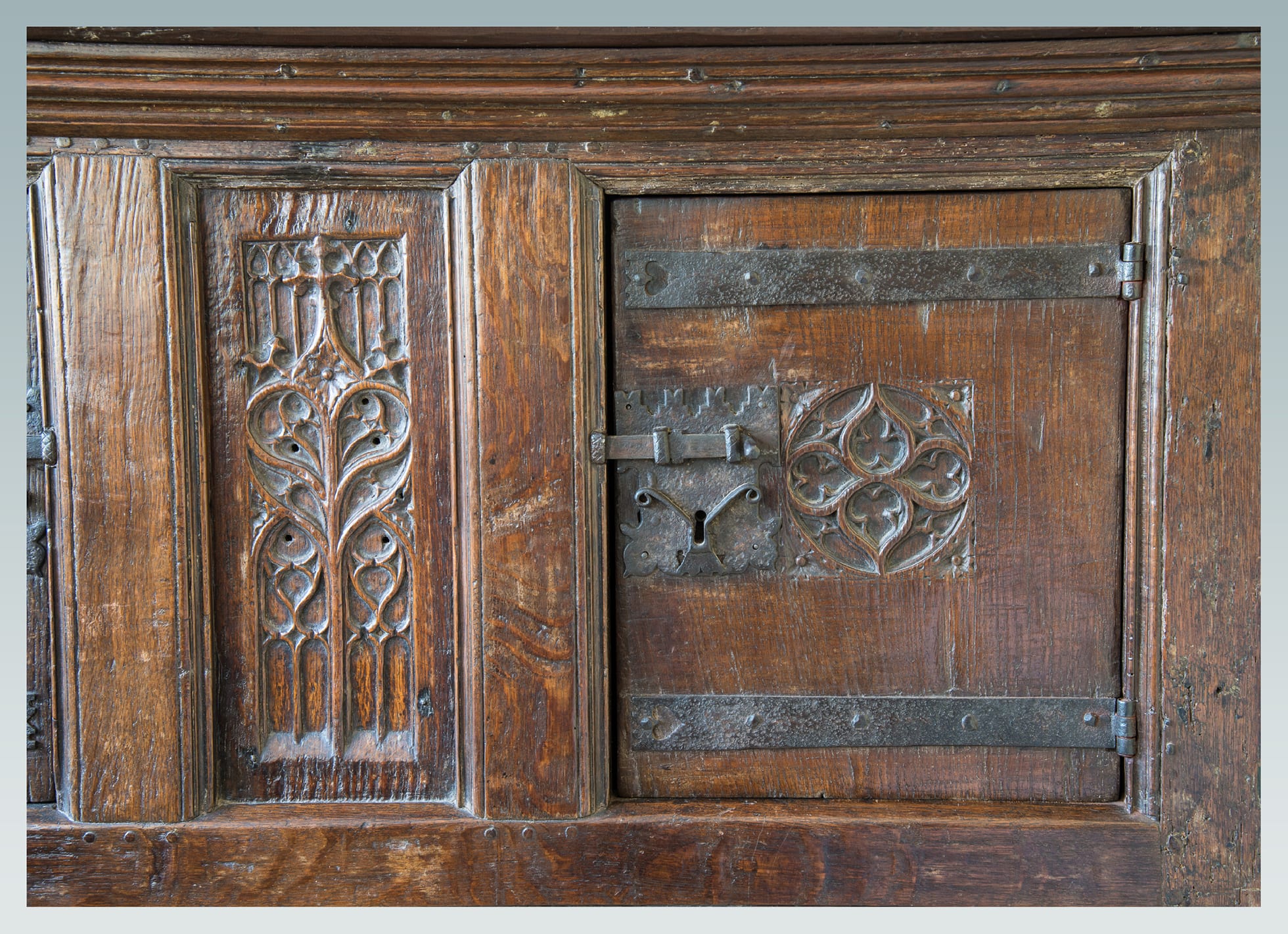15th century French Gothic dressoir