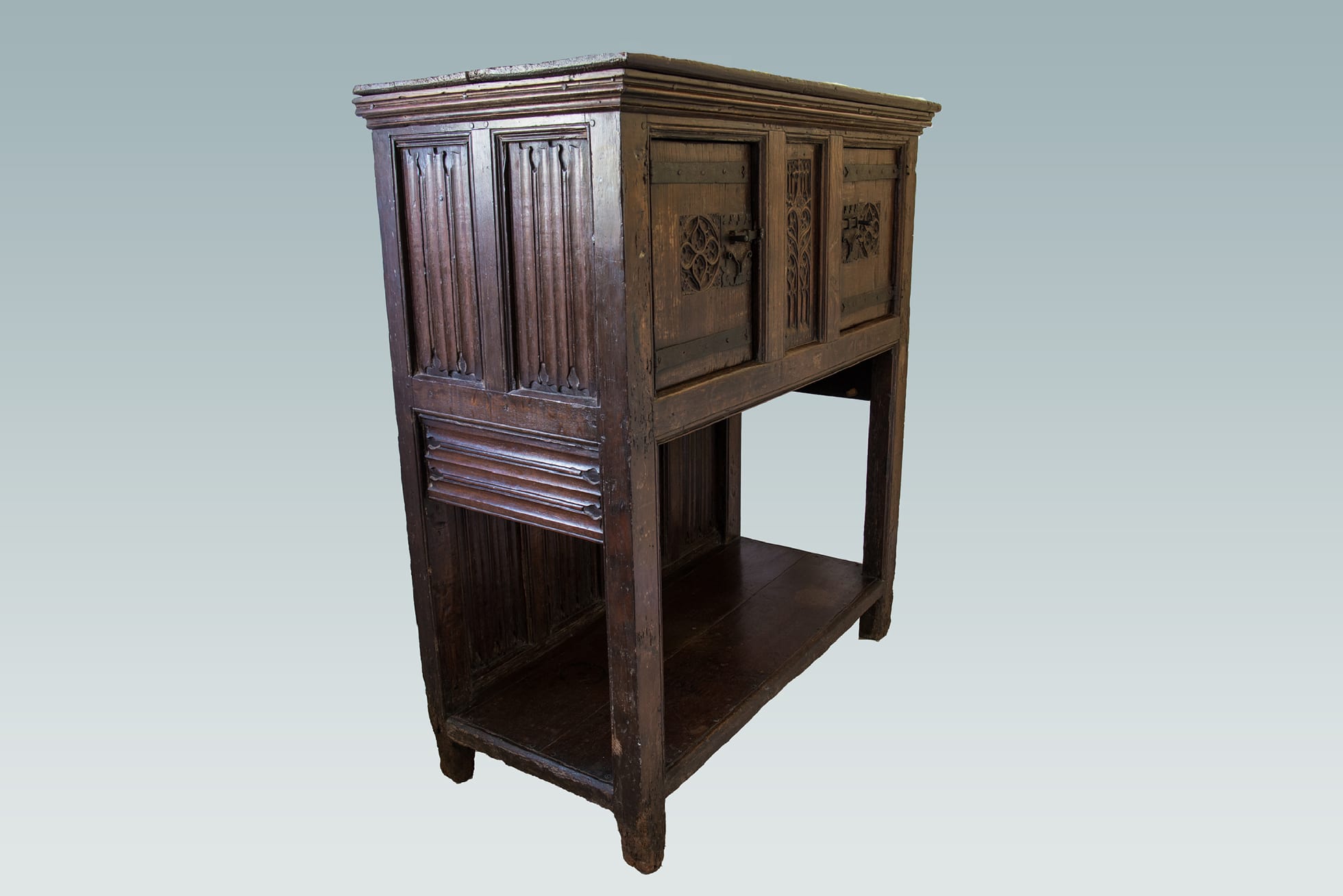 15th century French Gothic dressoir