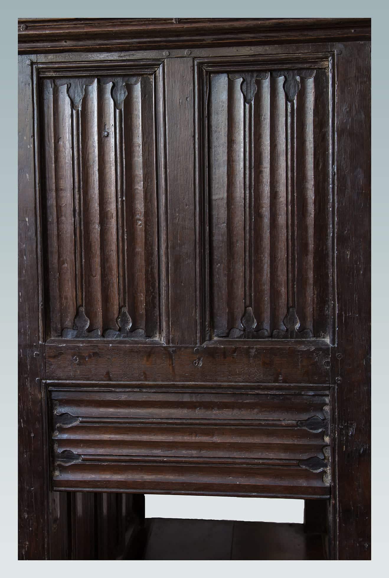 15th century French Gothic dressoir