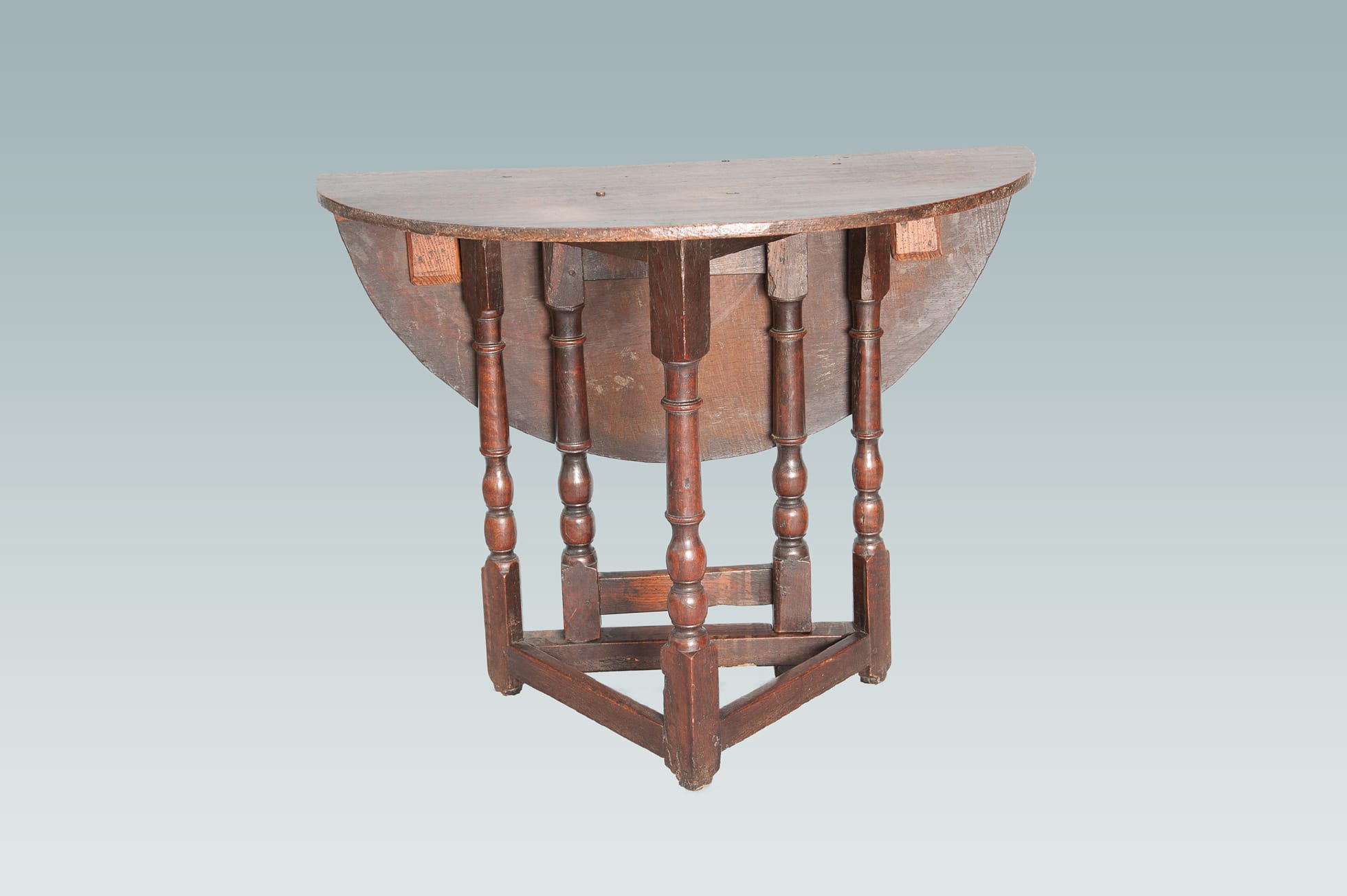 17th century folding table