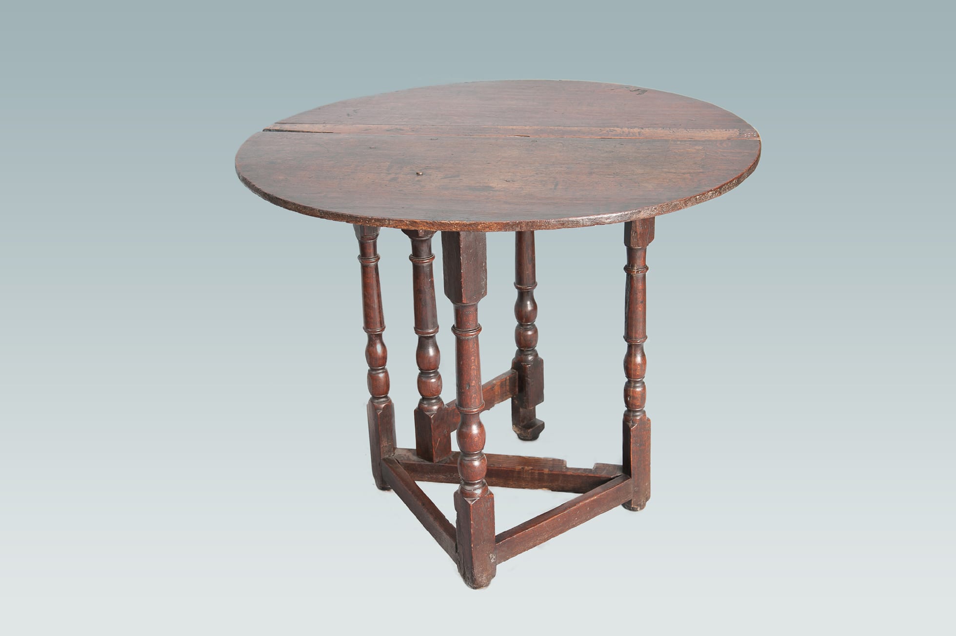 17th century folding table
