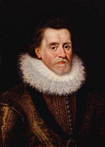 Portrait of King James VI of Scotland and I of England (1566–1625)