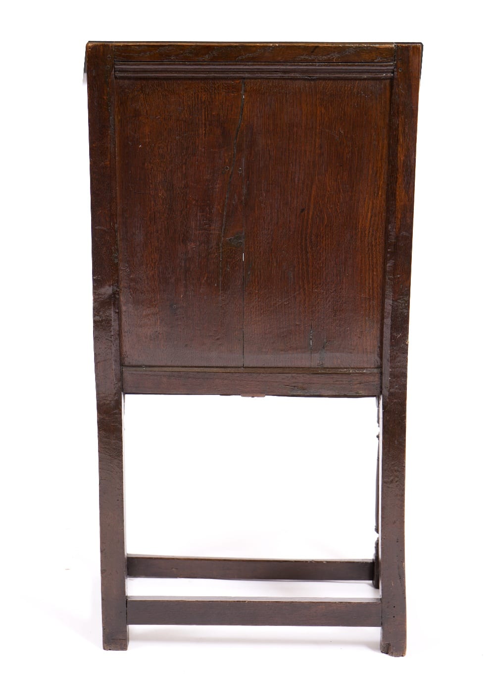 James I oak inlaid armchair