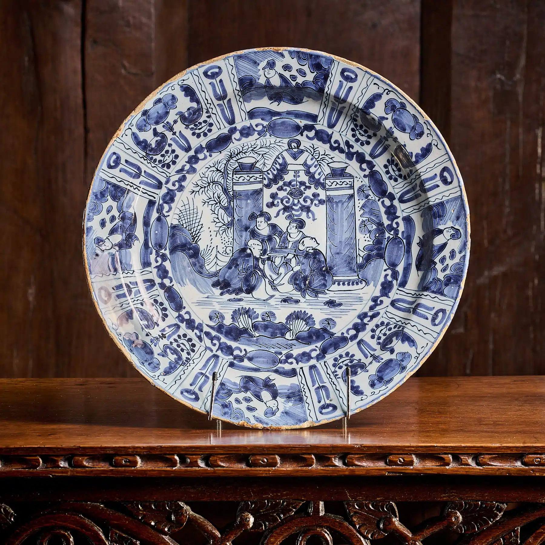 Kraak Delftware plate