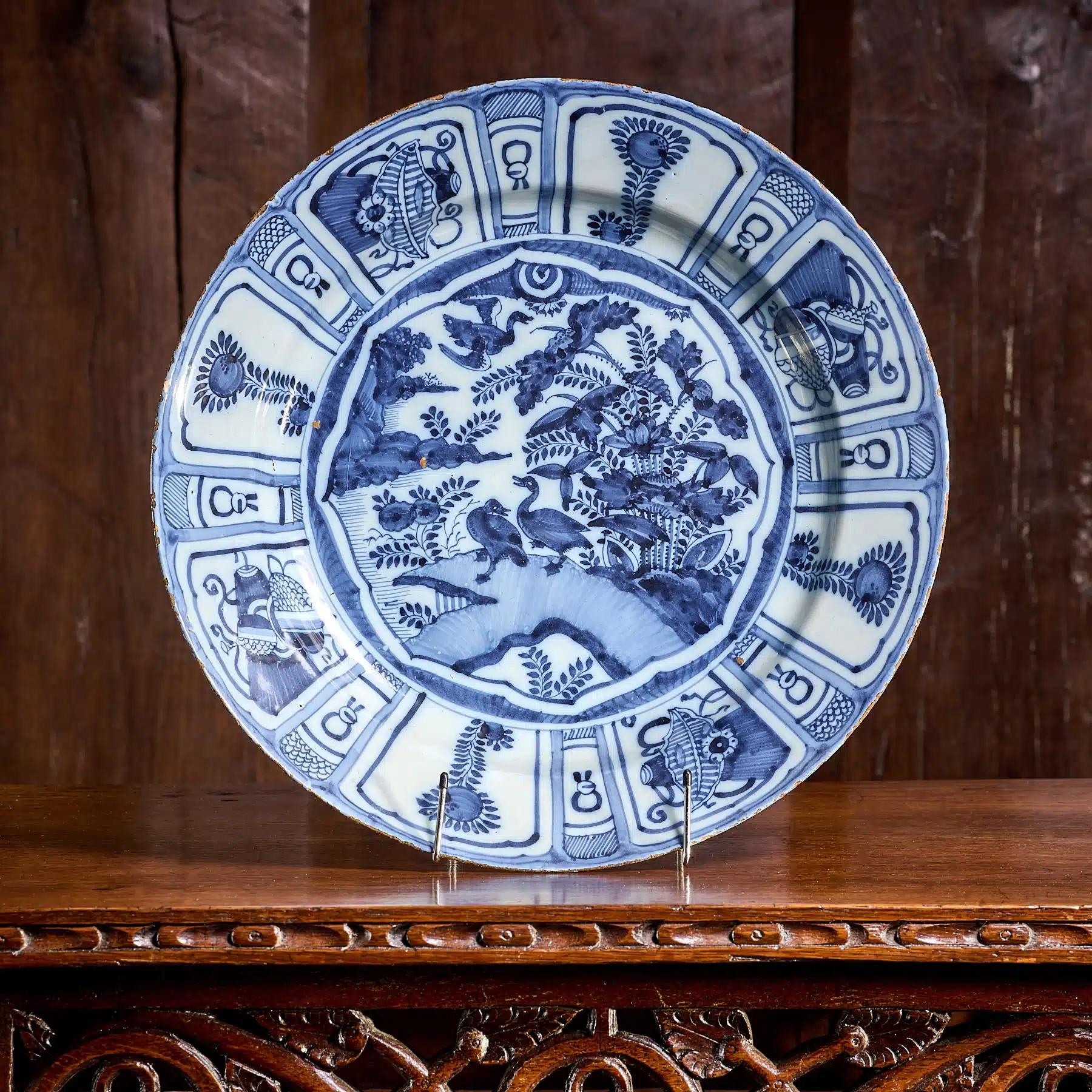 Kraak Delftware plate