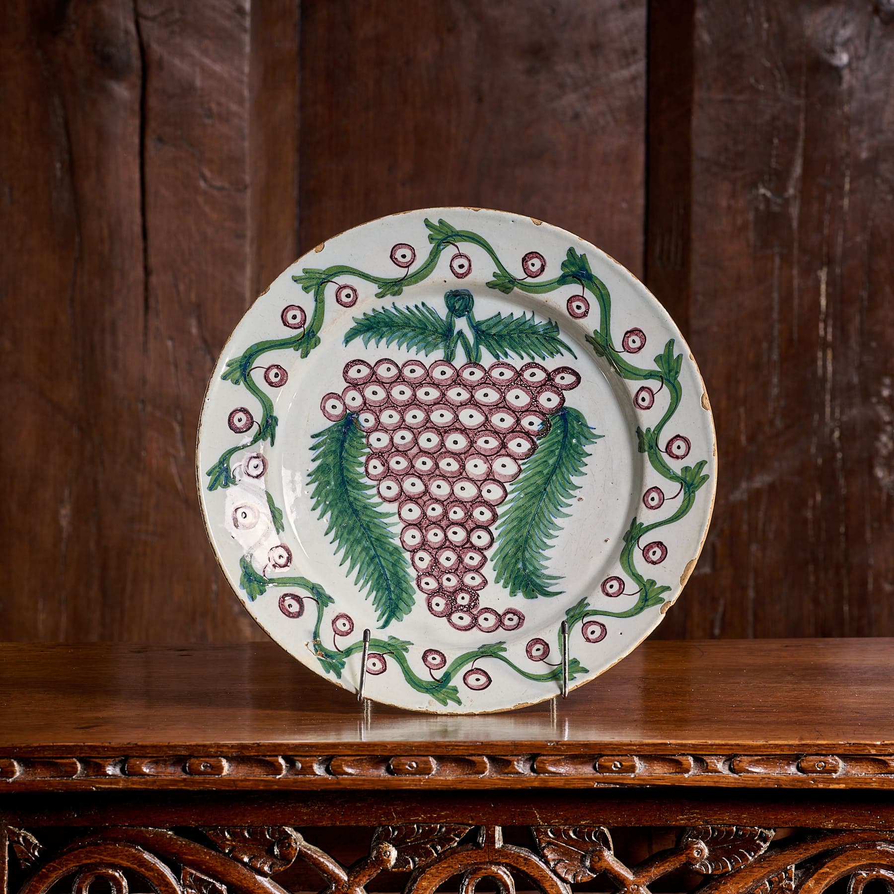 17th century Delft plate