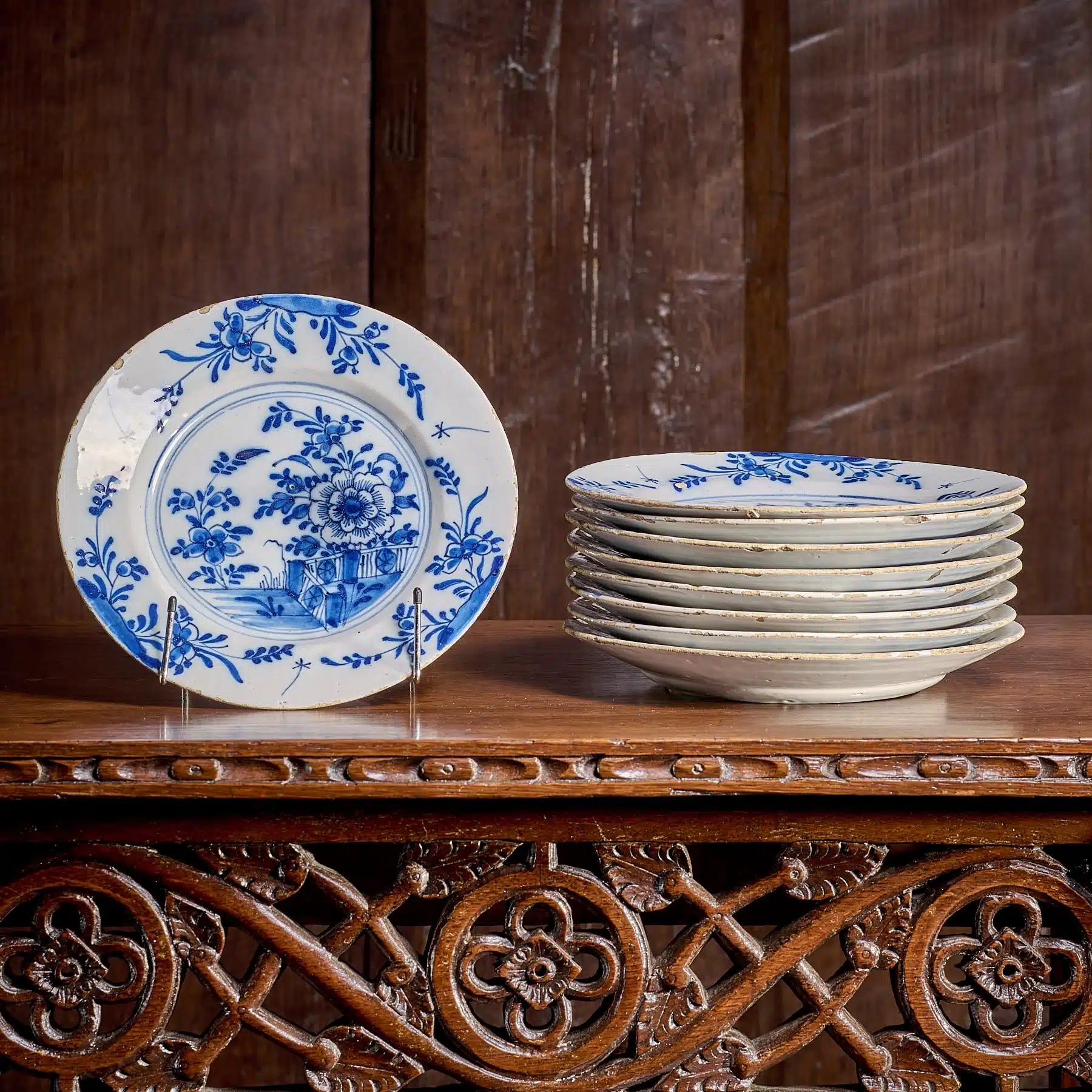 Bristol Delftware plates