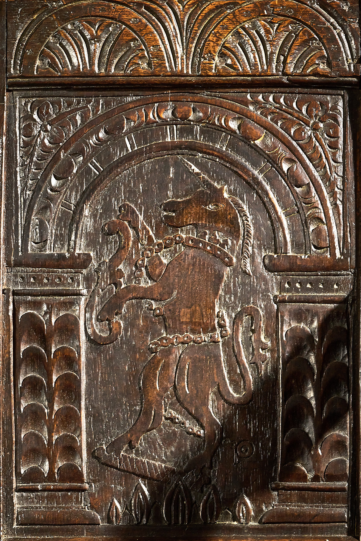 James I Salisbury joined oak armchair