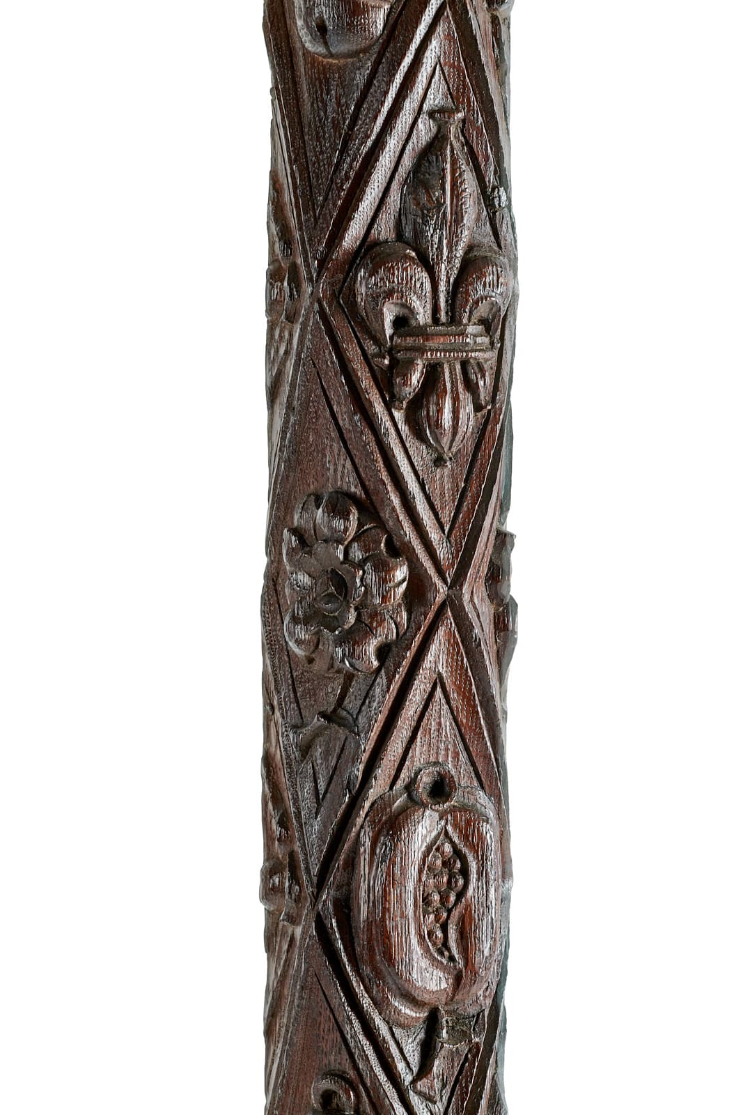 Henry VIII carved bed posts