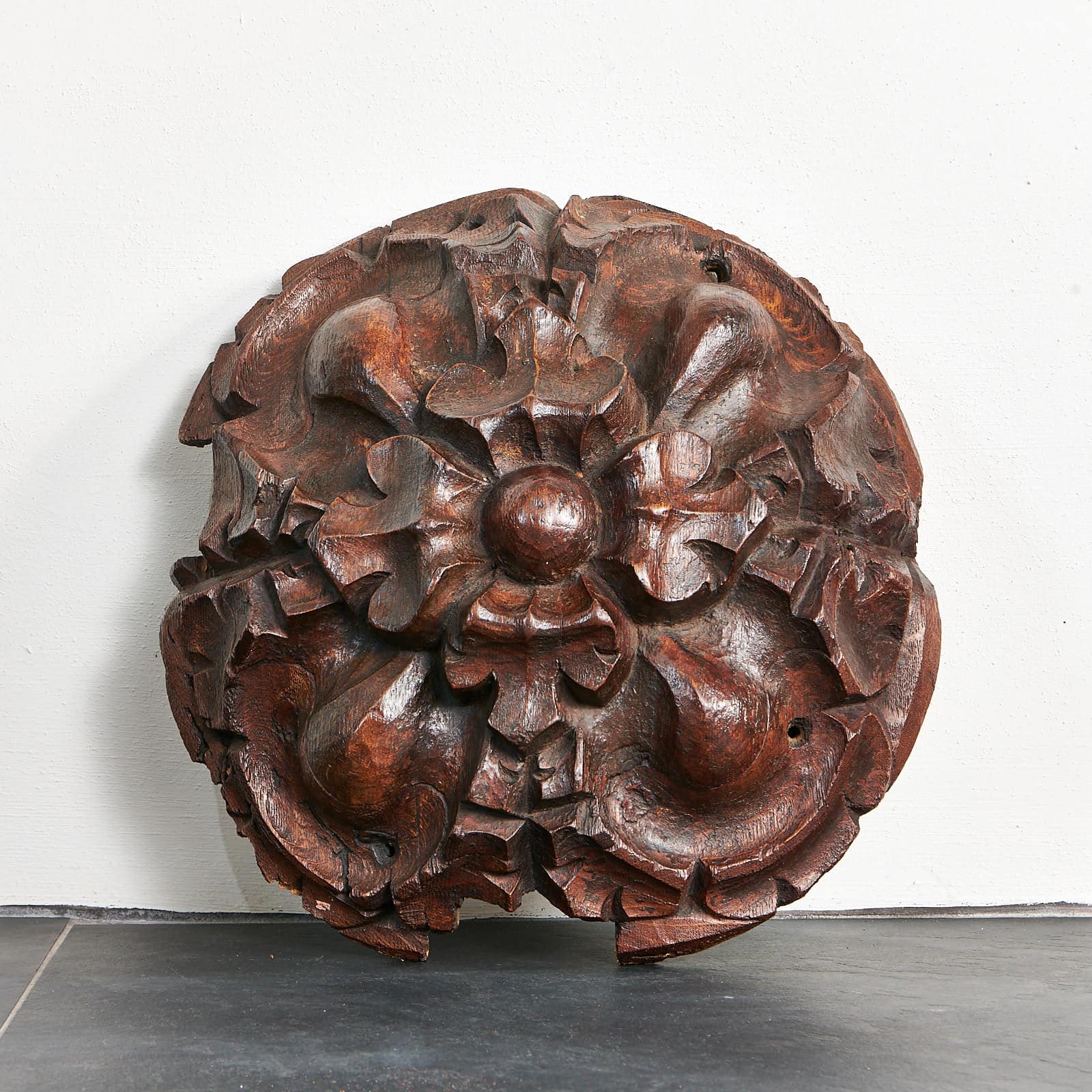 Henry VIII oak roof boss