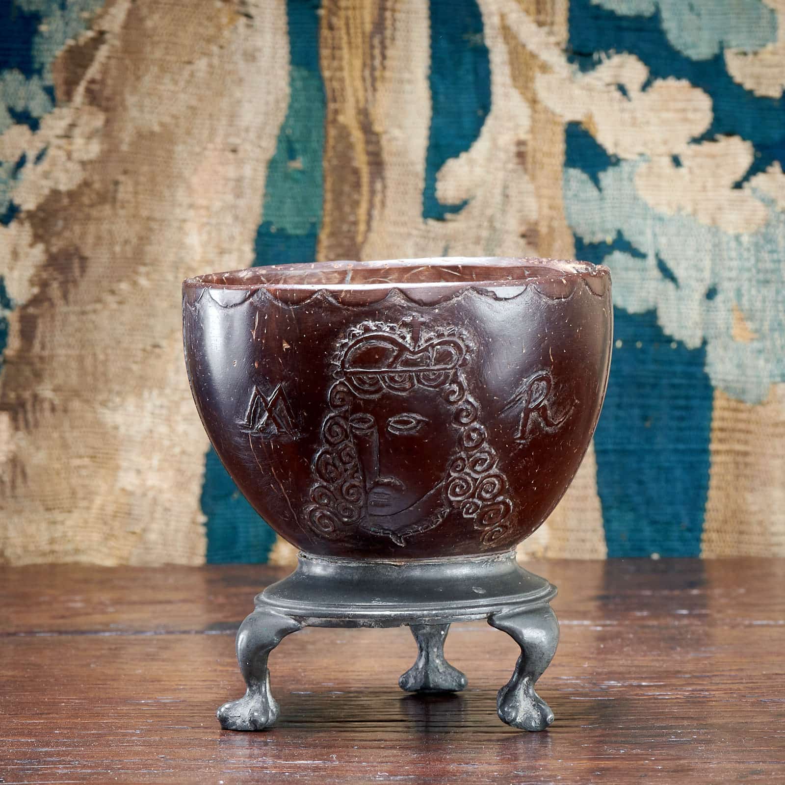 Queen Mary II coconut cup