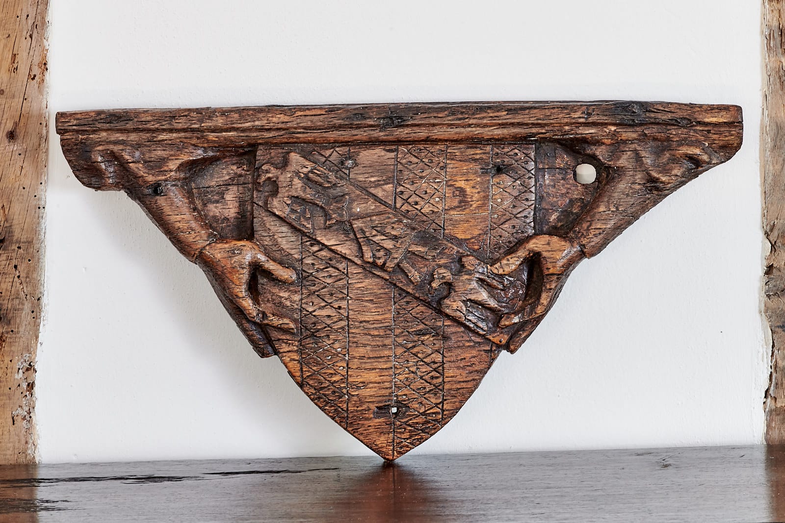 14th century Exeter coat of arms