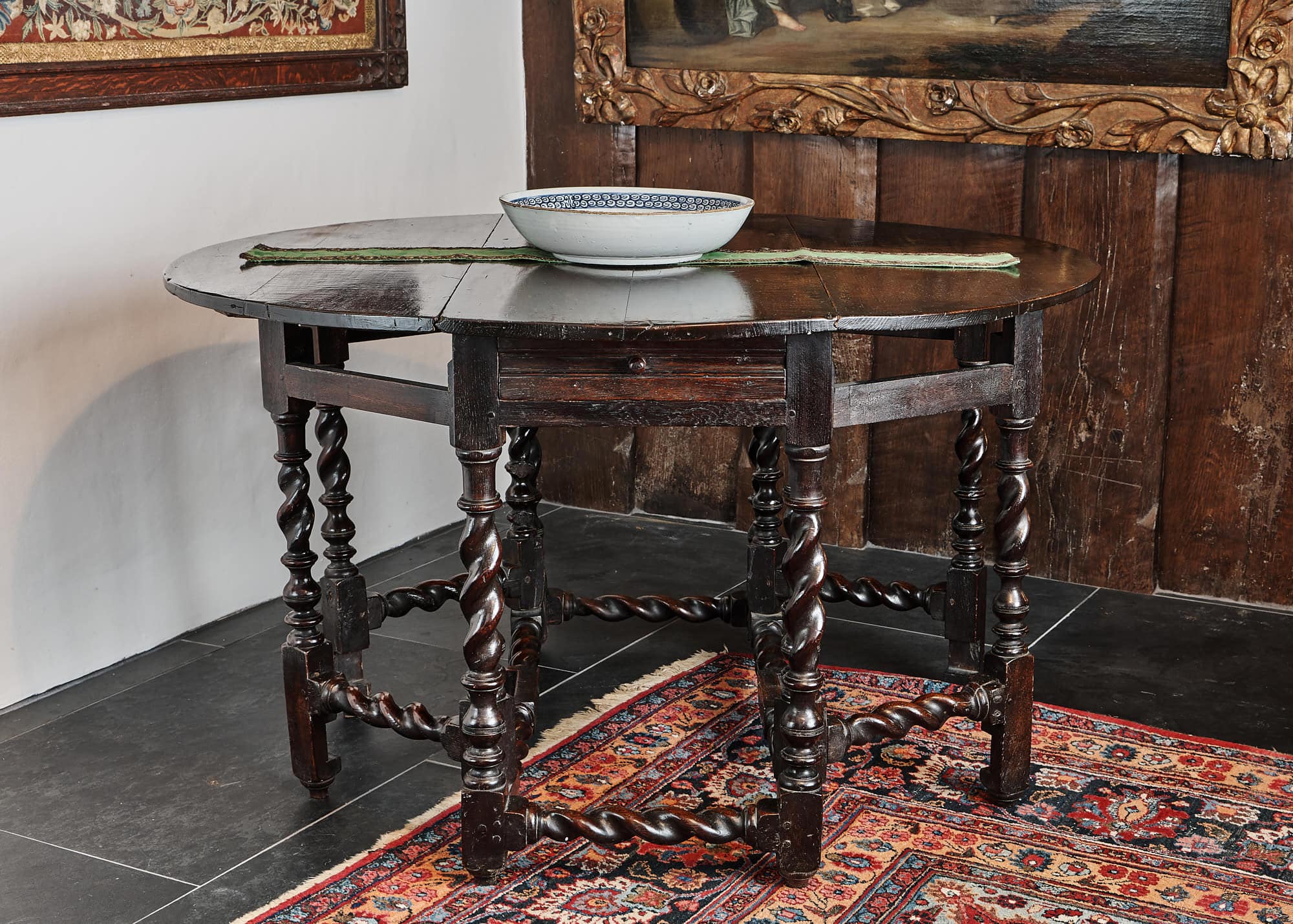 Charles II gate leg table