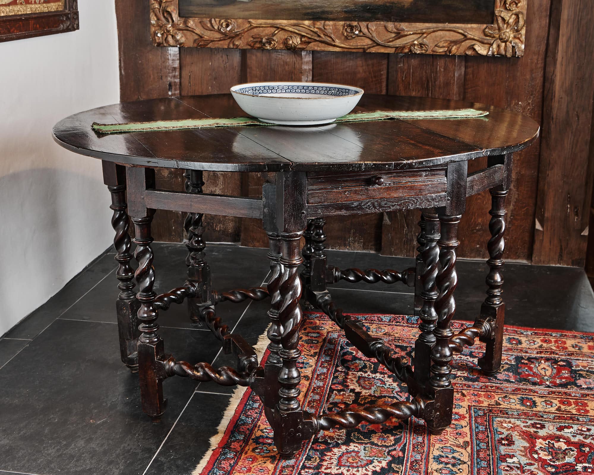 Charles II gate leg table