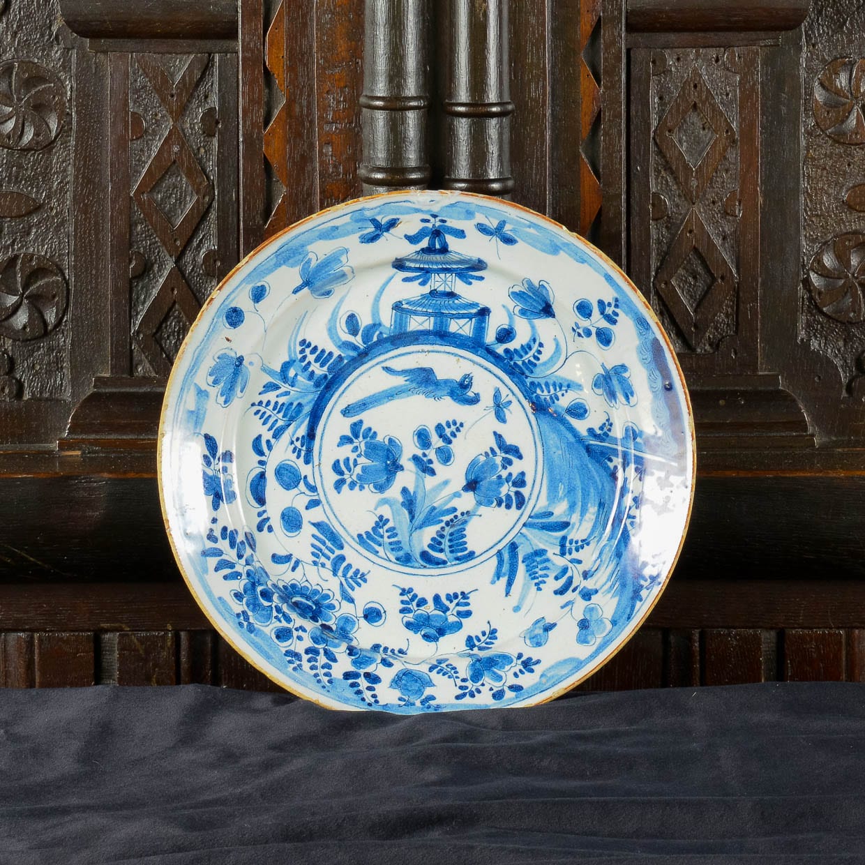 18th century Delft plate