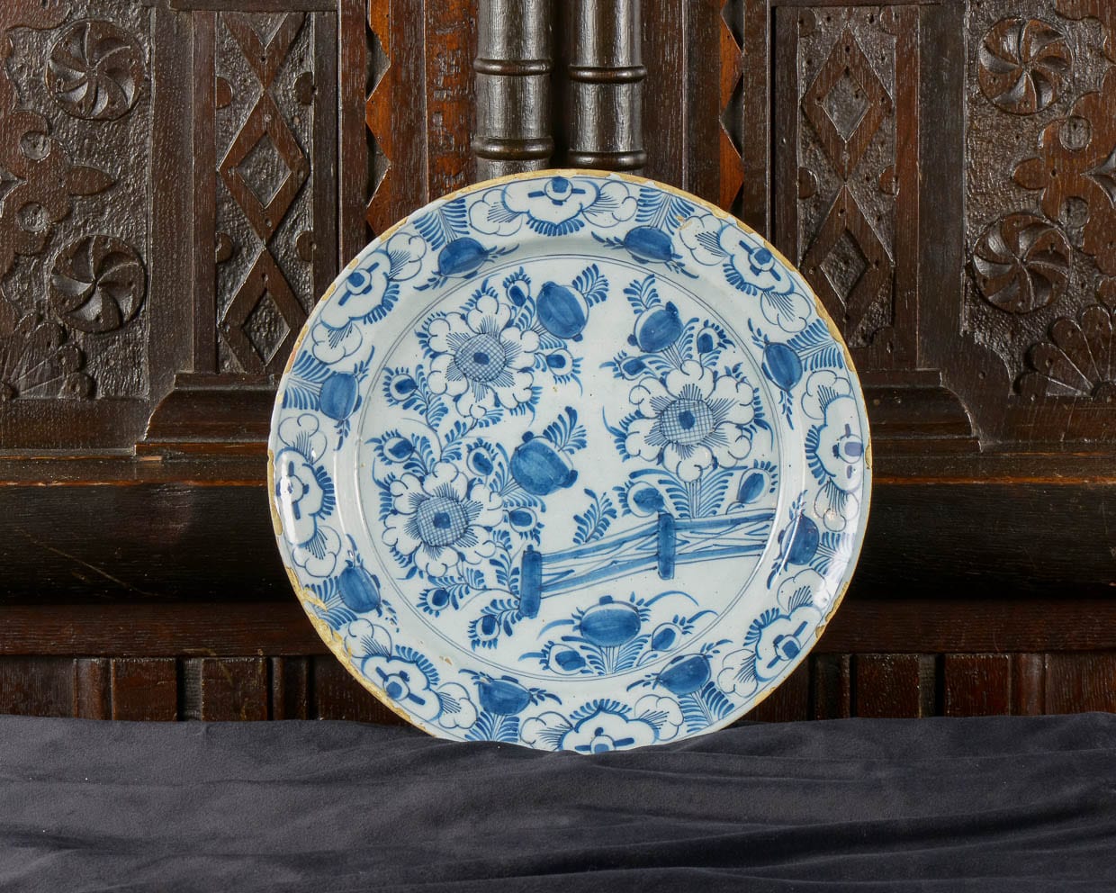 18th century Delft charger