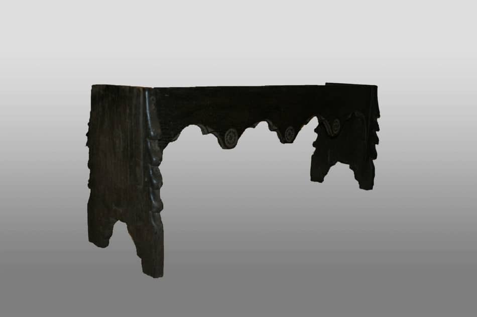 Henry VIII oak boarded bench