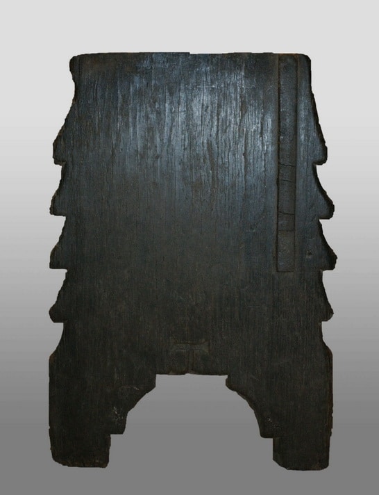 Henry VIII oak boarded bench