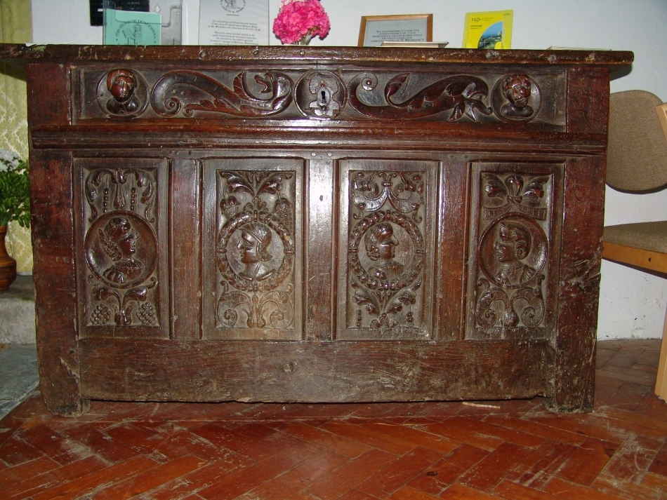 Renaissance joined oak buffet