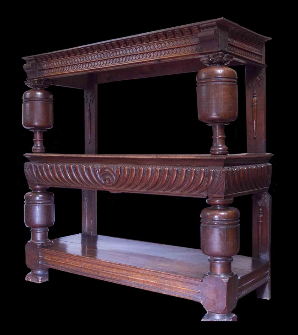James I oak cup-board