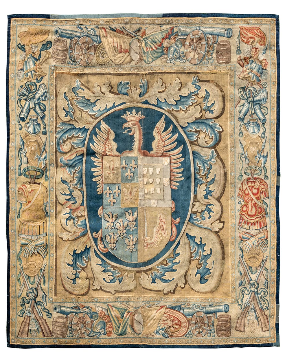 Early 17th century armorial tapestry