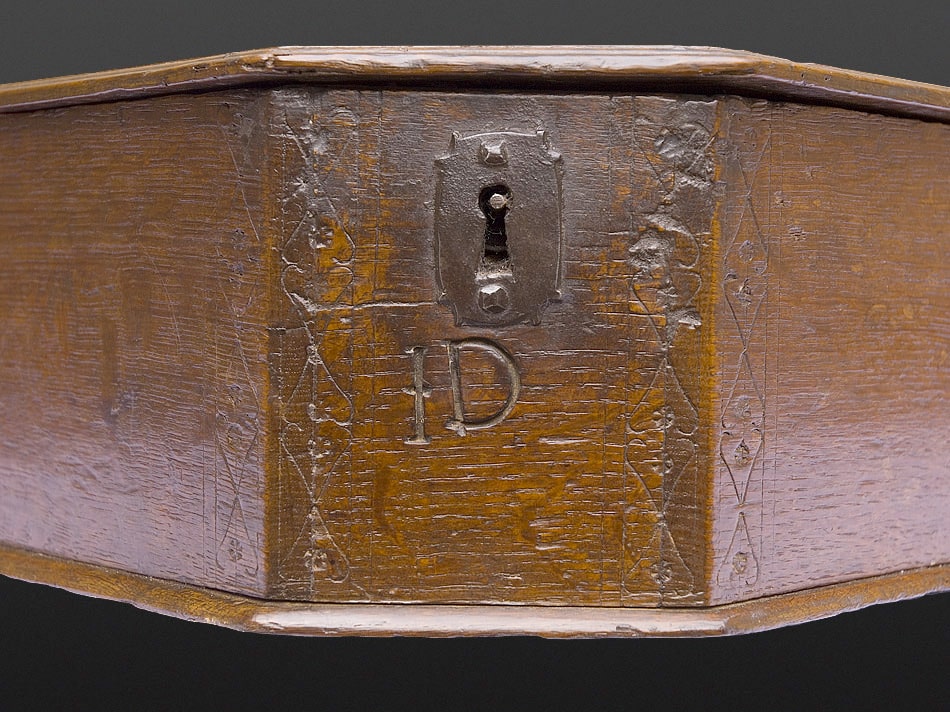 Charles II oak box