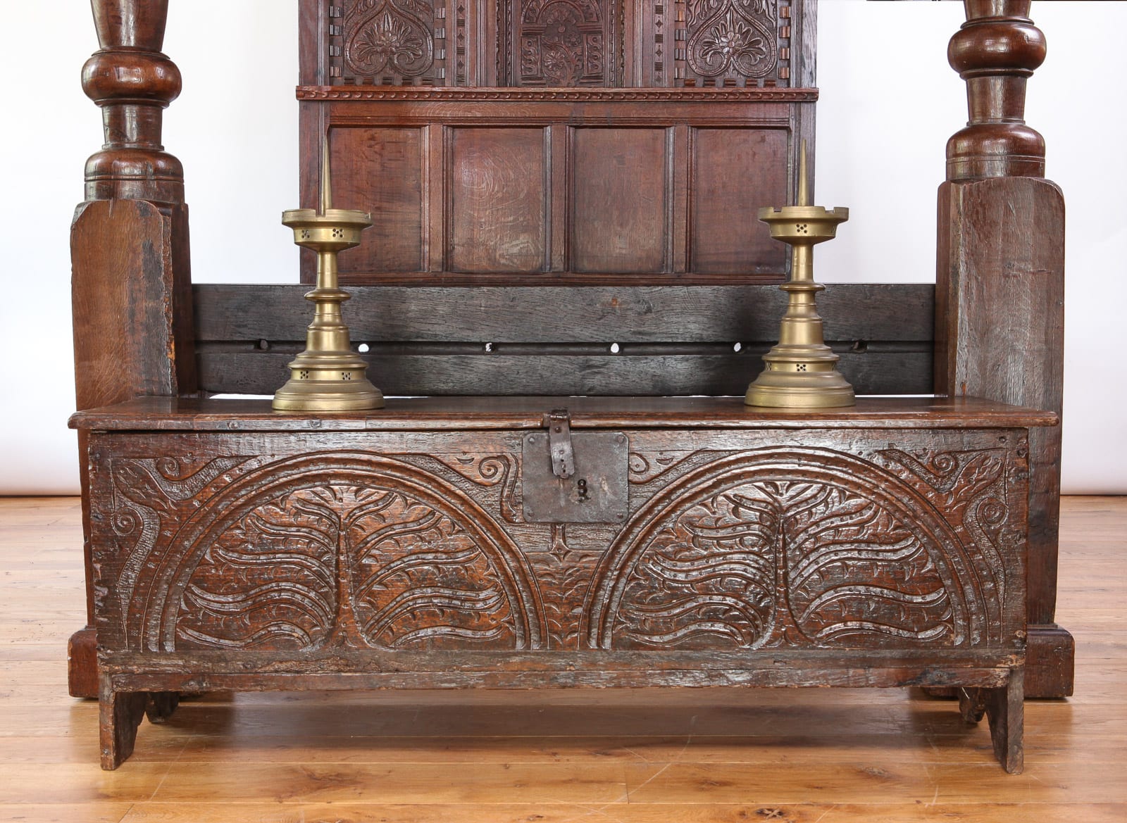 Charles II boarded chest