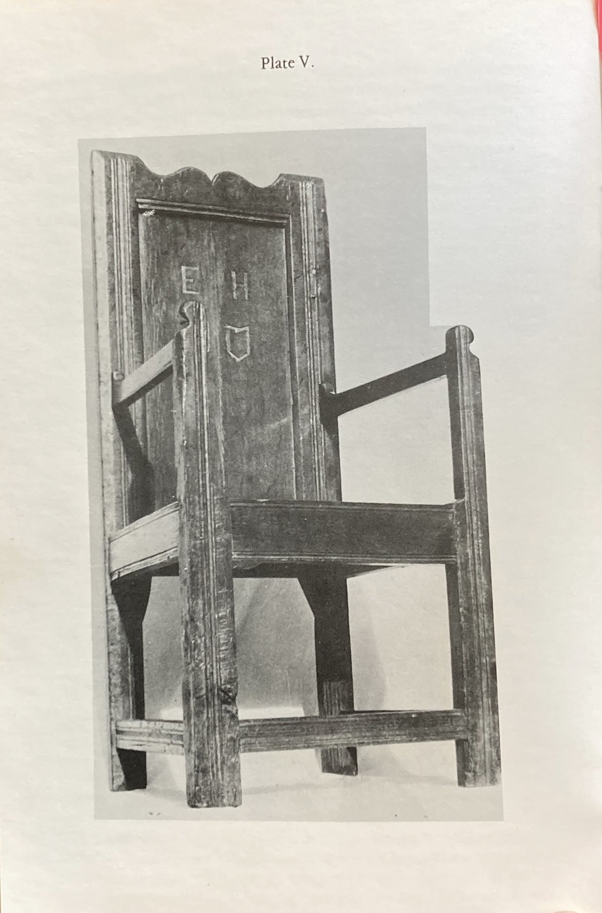 Henry VIII joined oak armchair