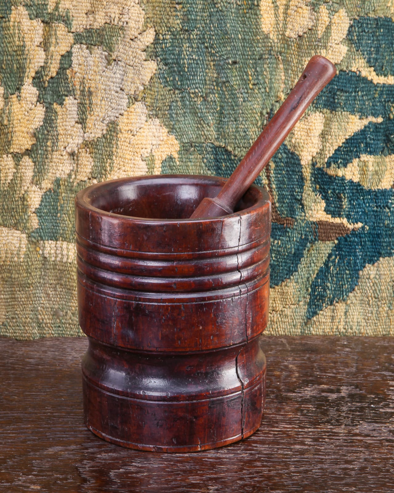 Late 17th century lignum mortar