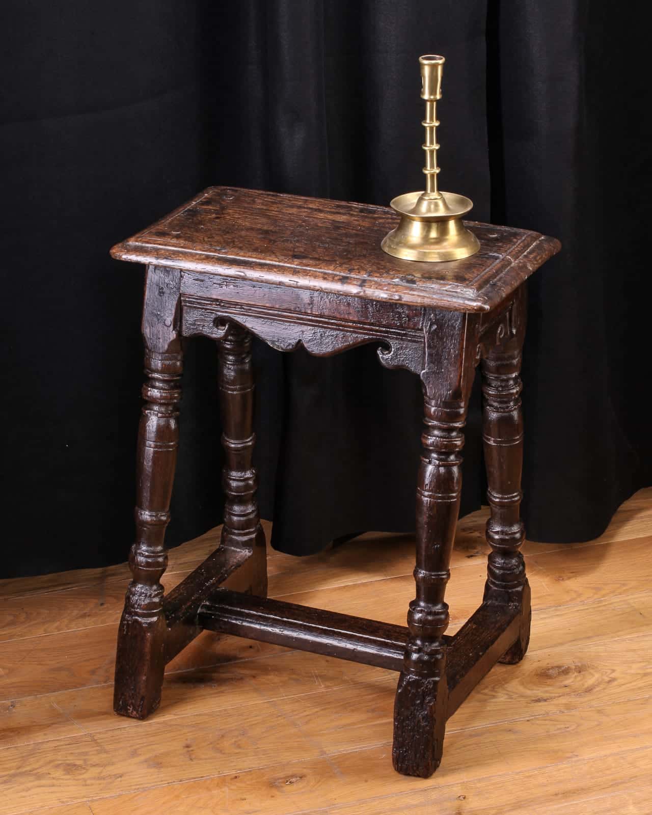 Charles I oak stool