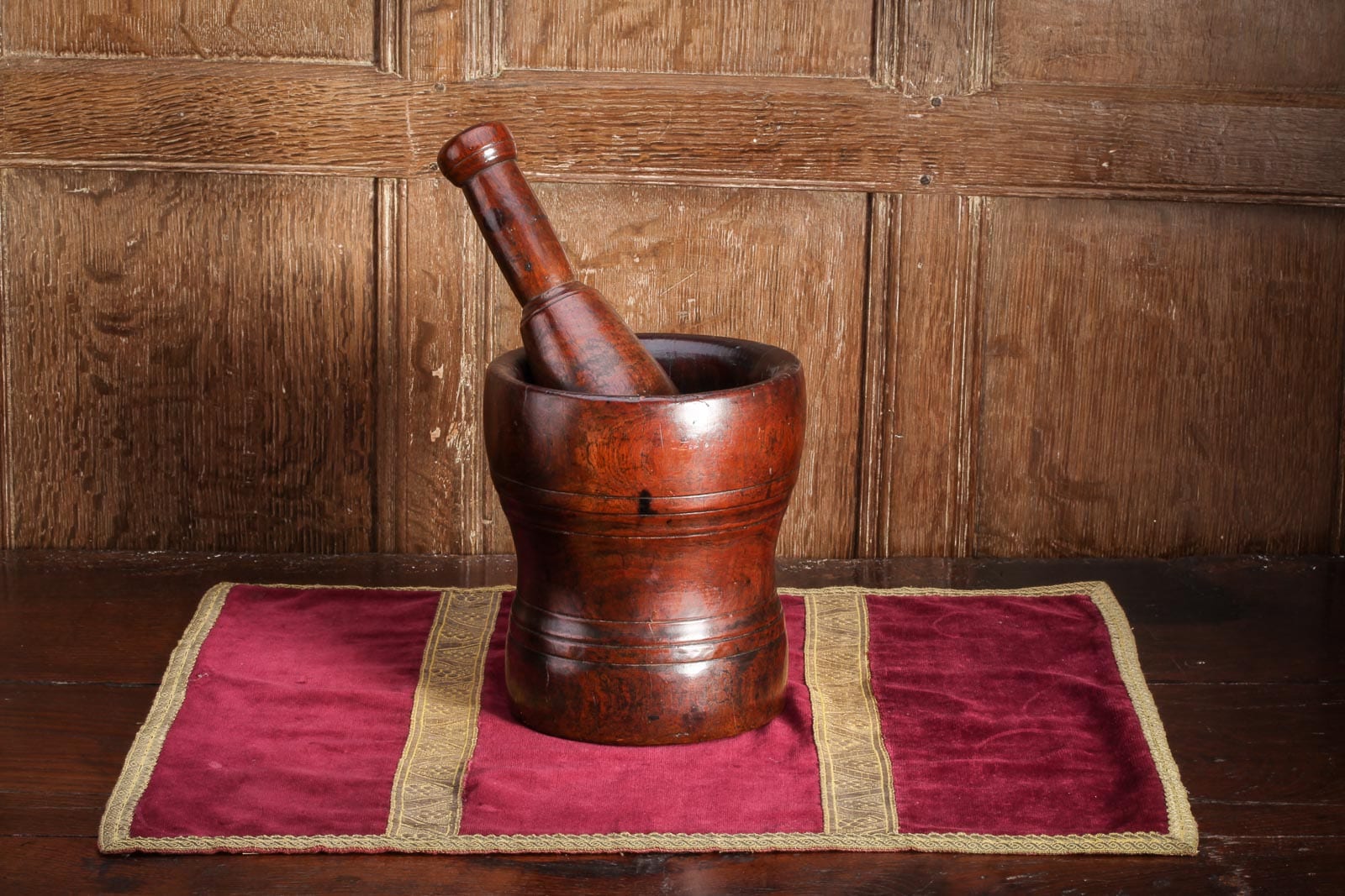 17th century lignum mortar