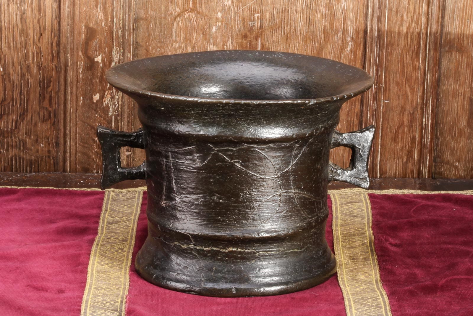 Thomas Sturton I bronze mortar