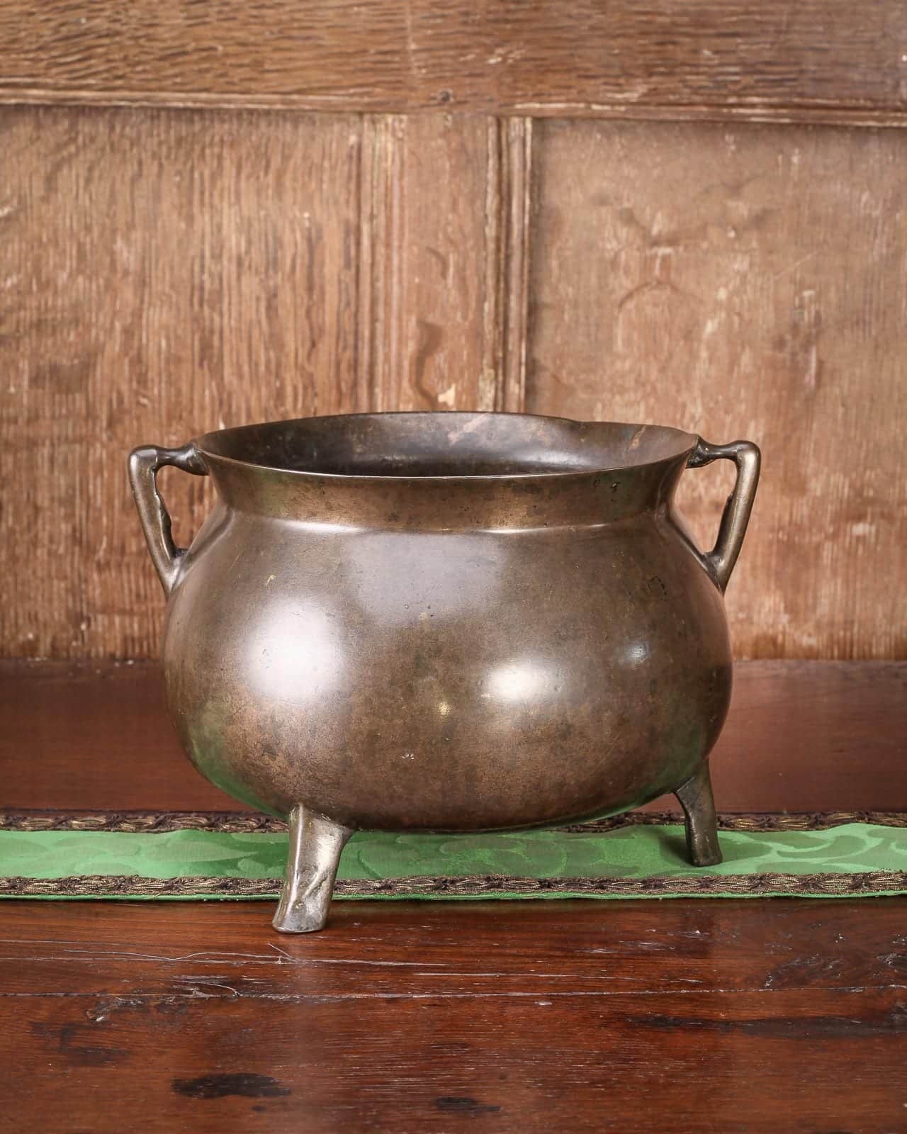 16th century bronze cauldron