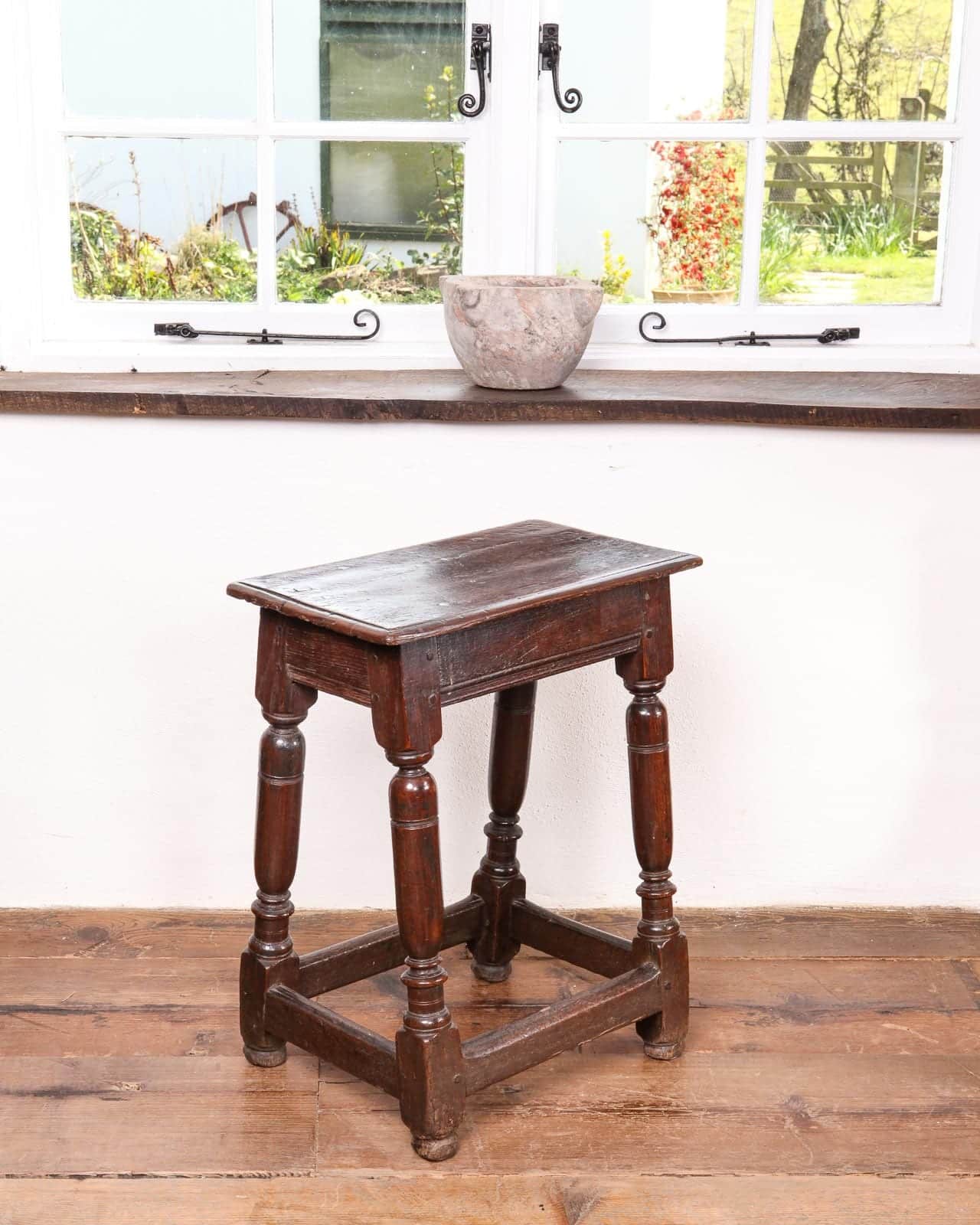 James I joined oak stool