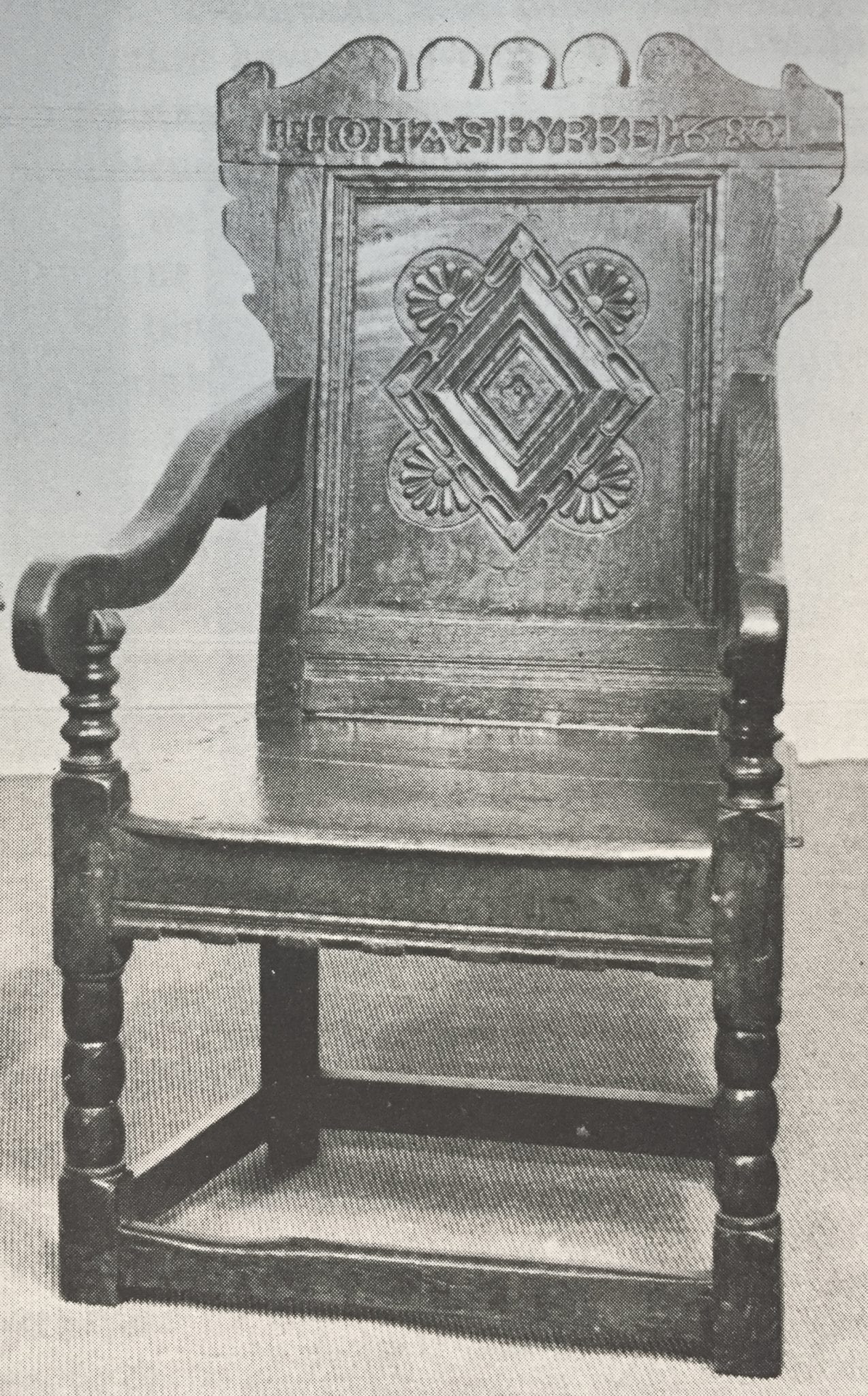 Charles II Thomas Bradberry Chair