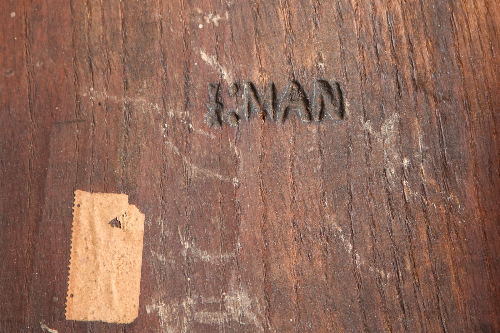 Charles I oak joined stool