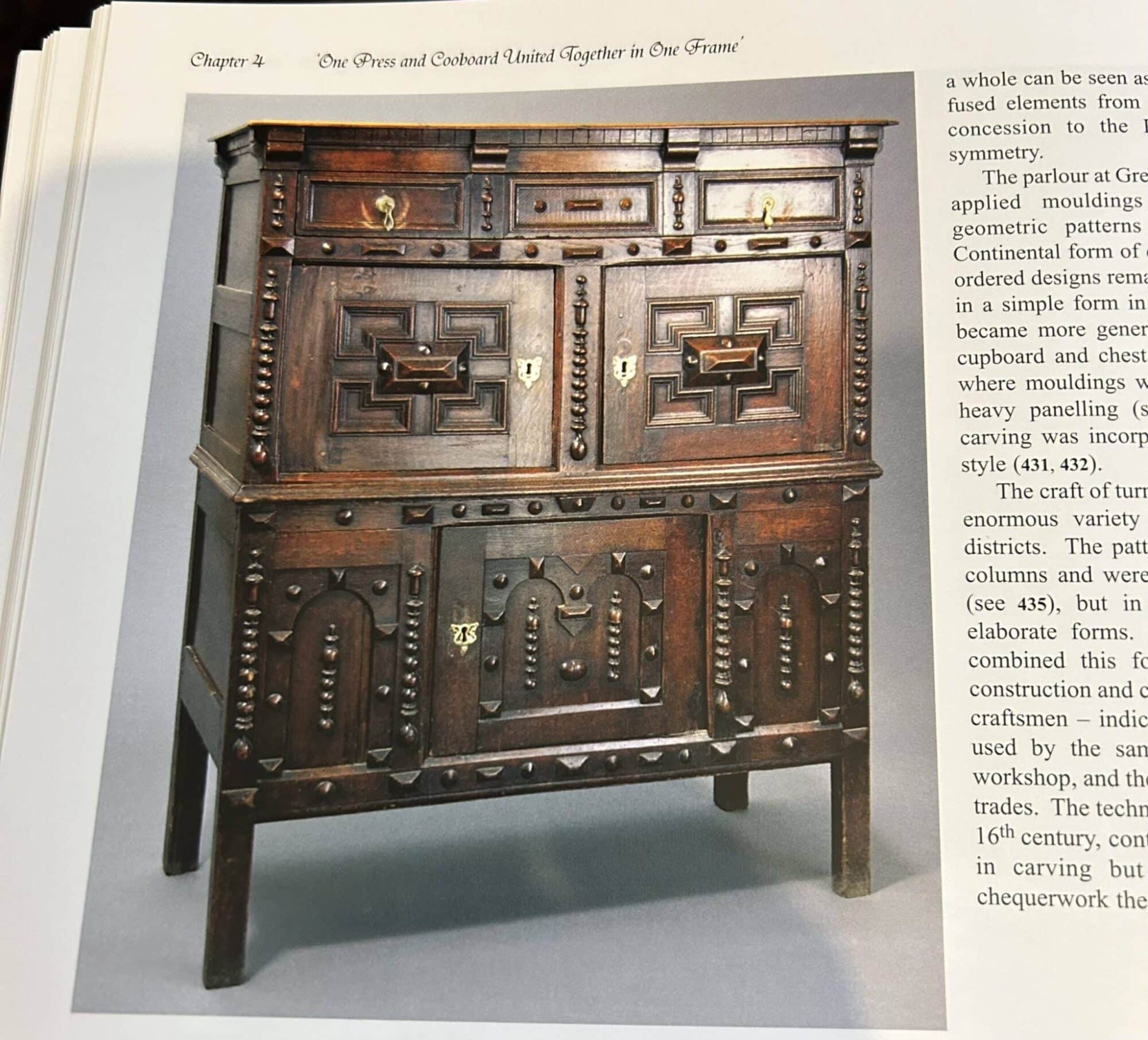 Charles II Welsh oak cupboard