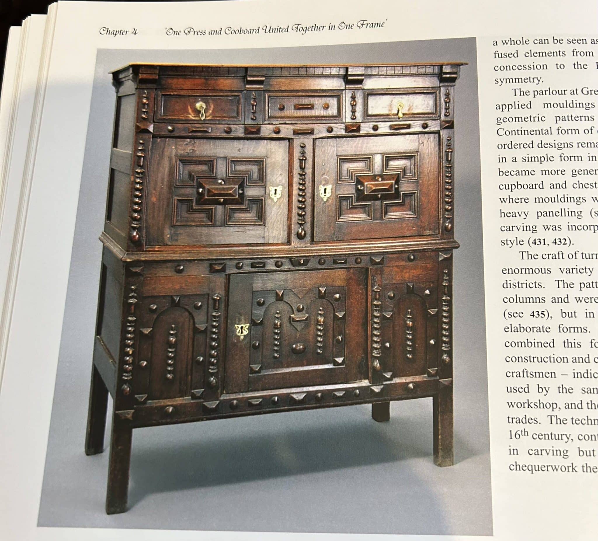 Charles II Welsh oak cupboard