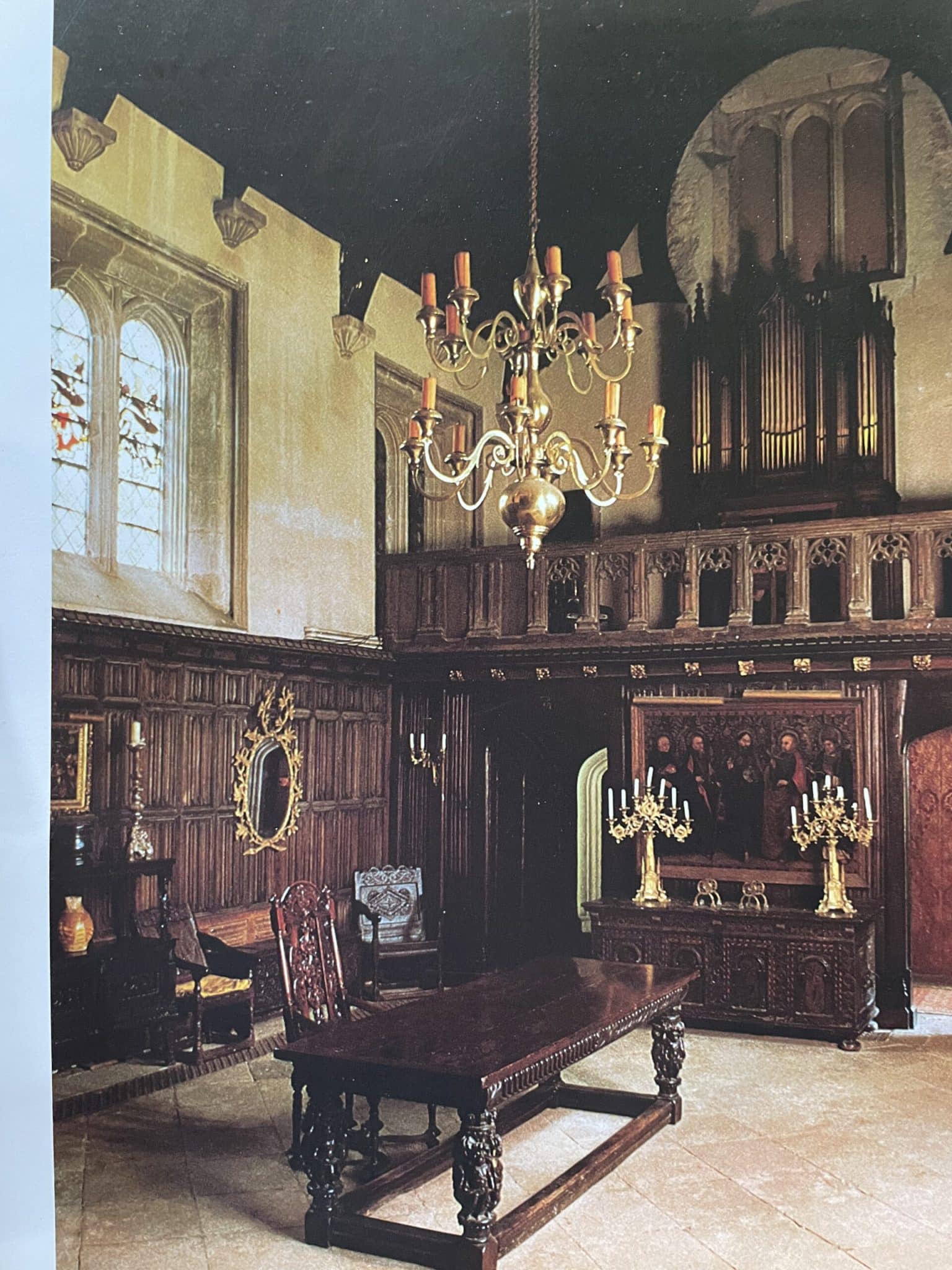 Elizabeth I walnut table