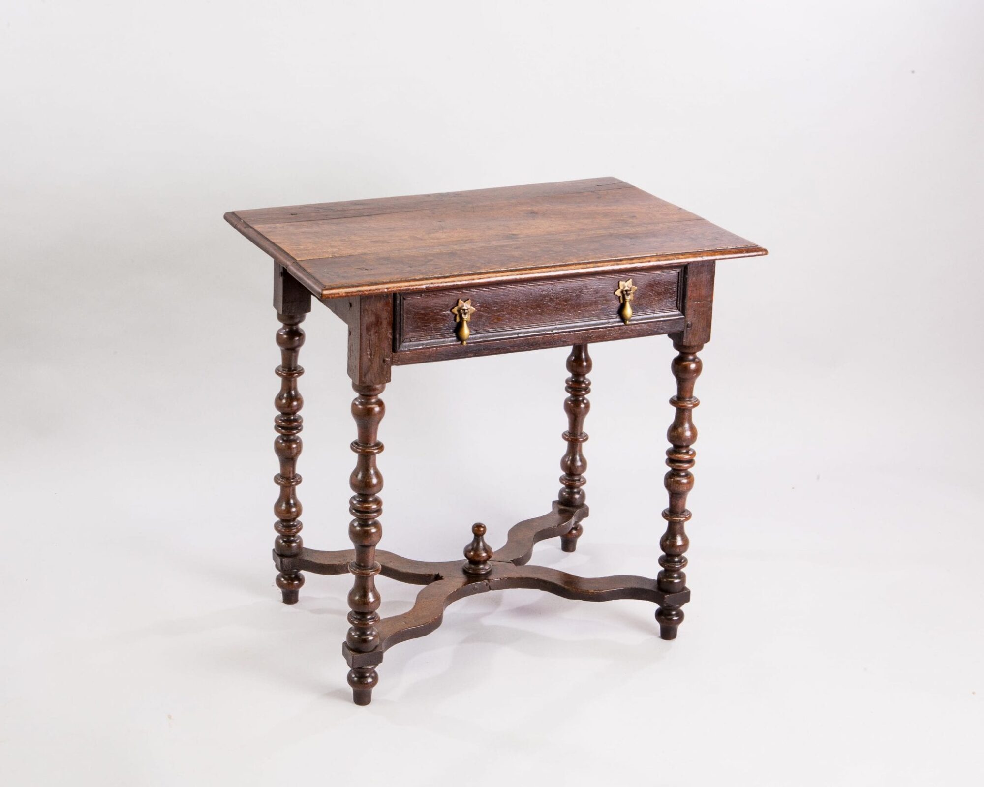 17th century oak side table